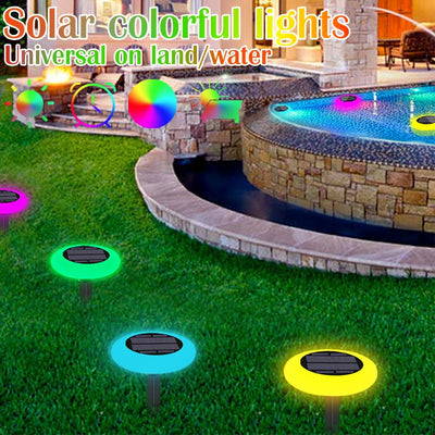 7 Colors Changing Solar Garden Light Outdoor Solar Light Waterproof