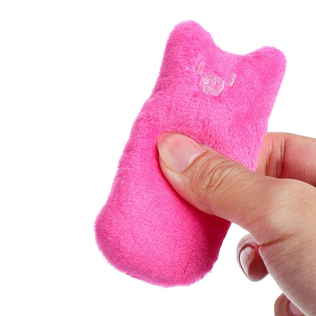 1PC Cute Plush Cat Toys Funny Dog Toys Kitten Cat Interactive Toy Fur