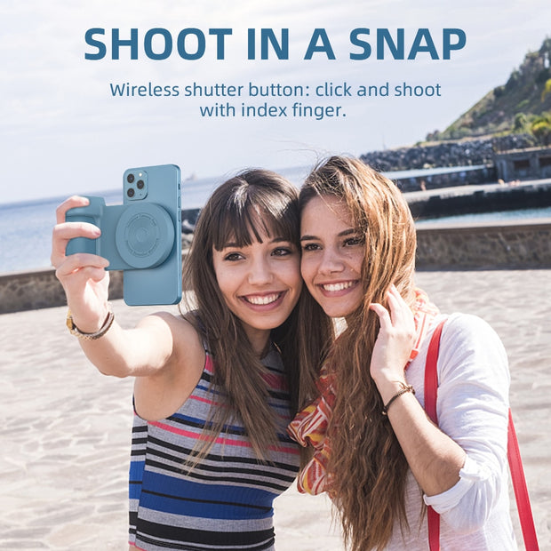 Multifunctional Phone Holder Type-C Charging Camera Grip Bluetooth-compatible