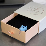 Cute Animal Cartoon Stud Earrings For Women Dinosaur Little Dog Whale Clay Bite Ear