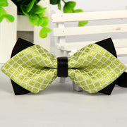 mens bow arrow red pointed black and gold fashion