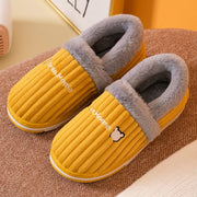 Women Winter Slippers Female Plush Thick Bottom