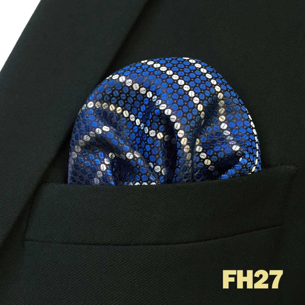 Colorful Dots Crimson Business Multicolor Pocket Square Mens Classic