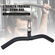 Gym Fitness Lat Pull Down Bar Pully Cable Machine T-Bar Handle Grip Equipment
