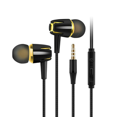 Earphones 3.5mm In-Ear 1.2m Wired Control Sport Headset Wired Headphones