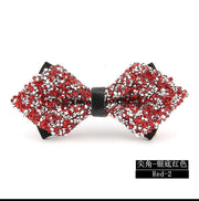 Linbaiway Men Bowtie Butterfly Banquet Wedding Shining Bow Tie