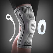 1Pcs Silicone Knee Support Compression Sports Spring Breathable Knee Pads
