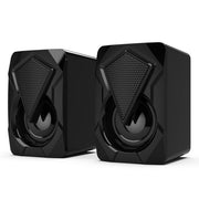 X2 Stereo Sound Surround Loudspeaker Computer Speakers USB Powered Subwoofer