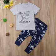 Pudcoco USPS Fast Shipping 0-6 Years Toddler Kids Baby Boys Dinosaur Clothes Set