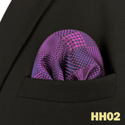 Colorful Dots Crimson Business Multicolor Pocket Square Mens Classic