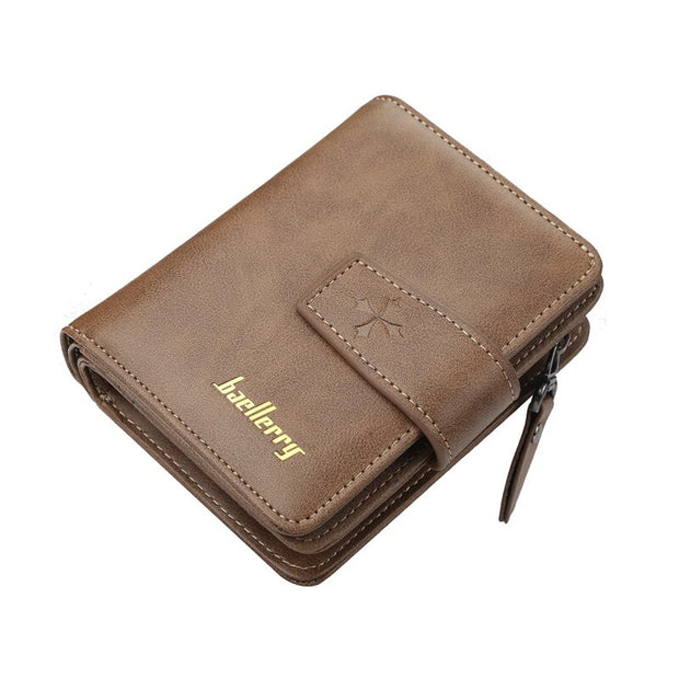 Zipper Card Holder High Quality Fashion Male Purse New PU Leather Coin Holder