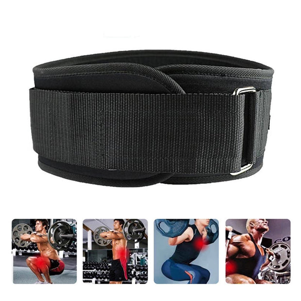 Gym Weightlifting Belt Nylon Musculation Squat Powerlifting Waist Belt