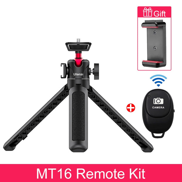 Ulanzi MT-16 Extend Tripod with Cold Shoe for Microphone LED Light