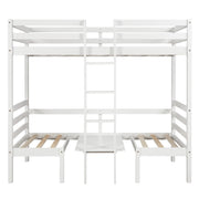 Functional Loft Bed  Turn Into Upper Bed and Down Desk Cushion Sets are Free