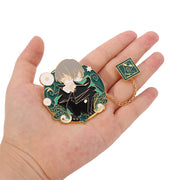 Jujutsu Kaisen Gojo Satoru Ryomen Sukuna Cosplay Brooch Badge