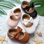 KIDSUN Baby Casual Shoes Infant Toddler Bowknot Non-slip Rubber Soft-Sole