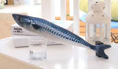 Fish Catnip Toys Stuffed Pillow Doll Simulation Fish Playing Toy For Pet