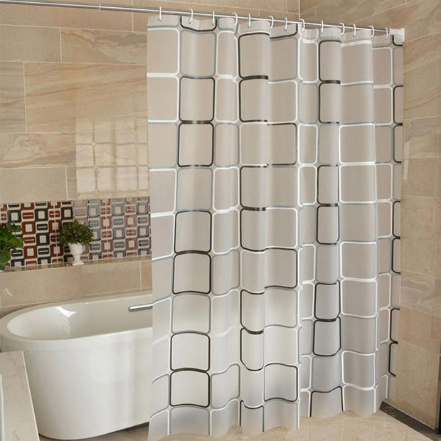 40Waterproof PEVA Shower Curtain Liner Transparent