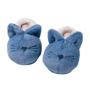 Winter Kids Plush Fluffy Slippers Fuzzy Comfy  Anti-Slip Indoor House Bedroom Shoes