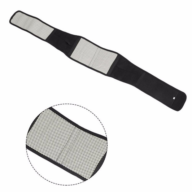 Back Lumbar Waist Support Brace Posture Belt Adjustable Magnetic Therapy Protection