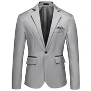 Formal Casual Formal Lapel Suit Coat for Business Men Blazer