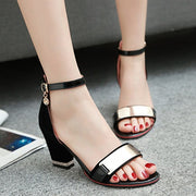 Peep Casual Block Heels Sandals