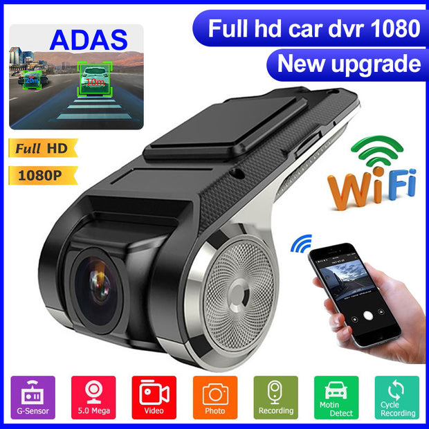 Full HD Dash Cam DVR Dash 1080P Camera Car DVR ADAS Dashcam