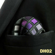 Colorful Dots Crimson Business Multicolor Pocket Square Mens Classic
