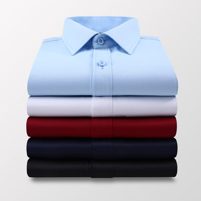 BROWON 6 Color Summer New Mens Short-sleeved Shirt Cotton