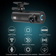 Car DVR Multi-language Voice Control Full 1080P HD Night Vision