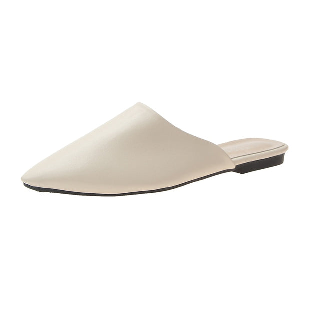 Pointed Toe Flat Slippers spring summer outdoorshoes woman