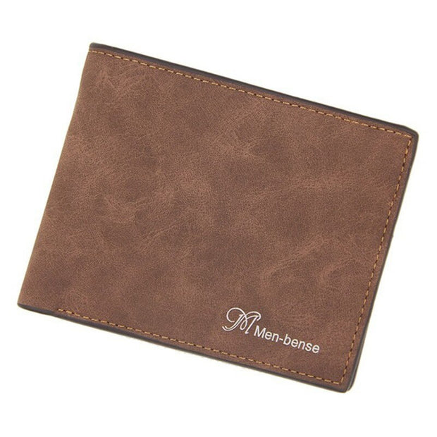 Custom Pattern Engraving Men 's Leather Bi-Fold Photo Personalized Wallet