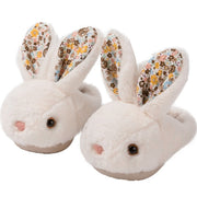 Winter Kids Plush Fluffy Slippers Fuzzy Comfy  Anti-Slip Indoor House Bedroom Shoes