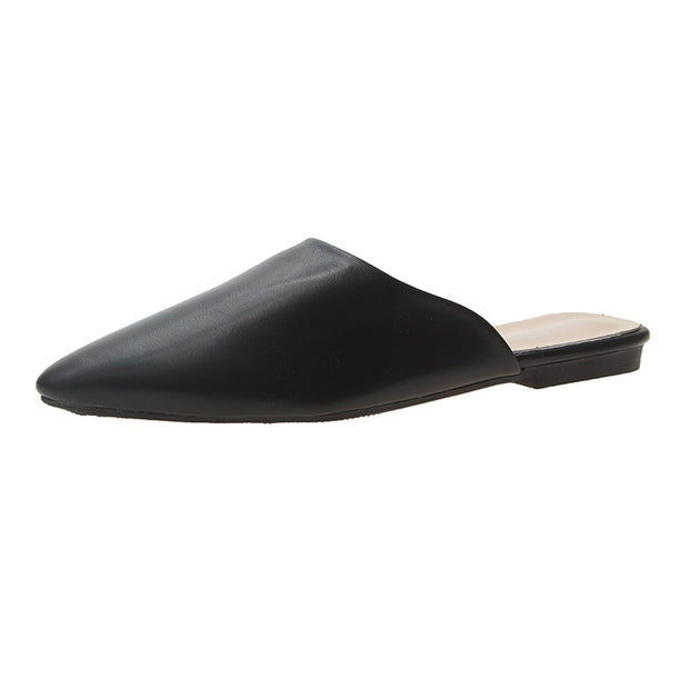 Pointed Toe Flat Slippers spring summer outdoorshoes woman