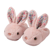 Winter Kids Plush Fluffy Slippers Fuzzy Comfy  Anti-Slip Indoor House Bedroom Shoes