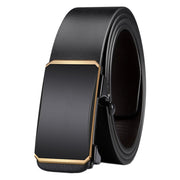 Automatic Buckle Belt PU Leather High Quality Belts For Men