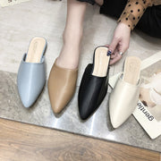 Pointed Toe Flat Slippers spring summer outdoorshoes woman