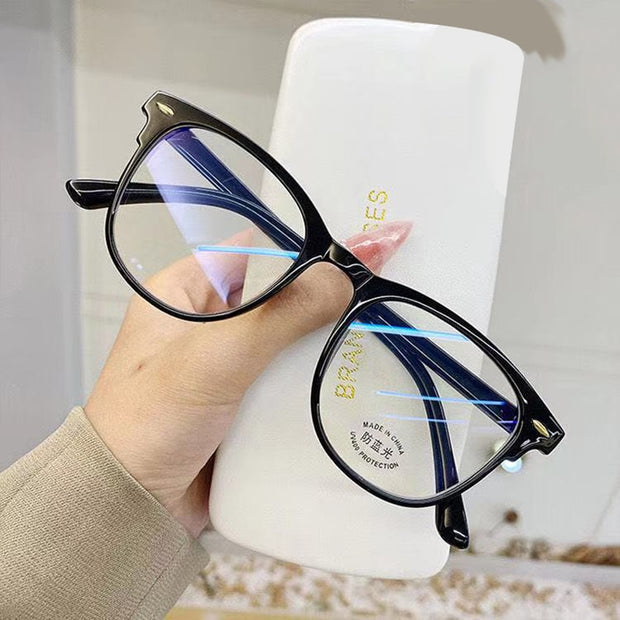 Myopia Glasses Women Men Nearsighted Eyewear Anti blue light