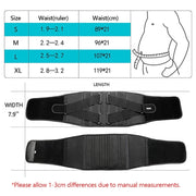 Waist Protector Belt Back Waist Trainer Trimmer Belt Men Women