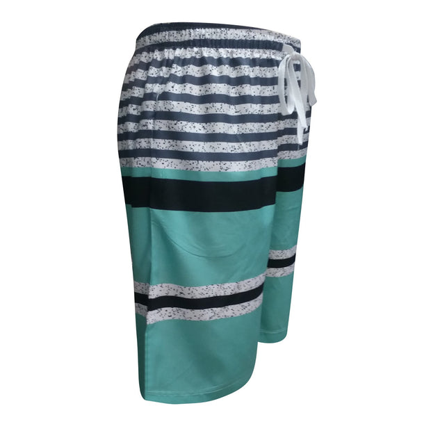 Swimming Trunks Swimsuit Stripe Swimwear Men Quick-drying Breathable