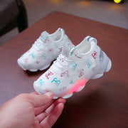 Crystal Led Luminous Sport Run Sneakers Shoes