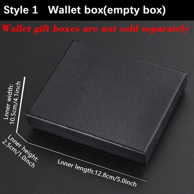 Personalized Wallet Men High Quality PU Leather for Him Engraved Wallets Men
