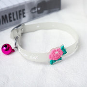 Pet Glowing Collars With Bells Glow At Night