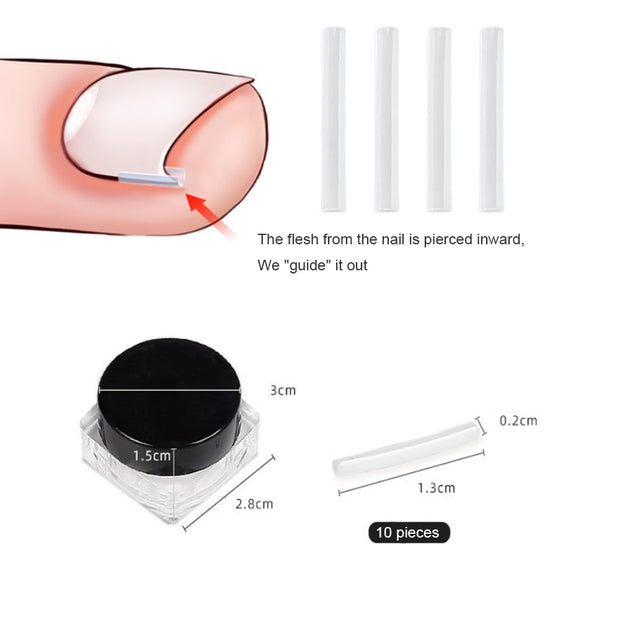 10pcs Ingrown Toenail Correction Tool Ingrown Toe Nail Treatment
