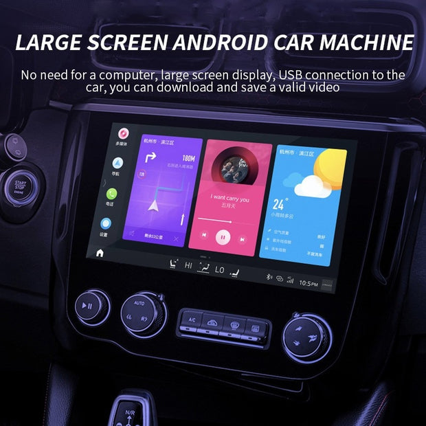 ADAS 1080P Dash Cam DVR Dash Camera Car DashCame USB Android DVR