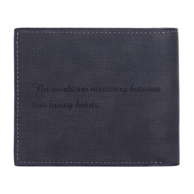 Custom Wallet Picture Wallet Engraved Wallets For Men Bifold Custom