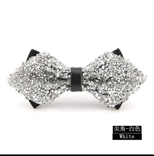 Linbaiway Men Bowtie Butterfly Banquet Wedding Shining Bow Tie