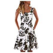 Backless Ladies Summer Dress Sexy Sleeveless
