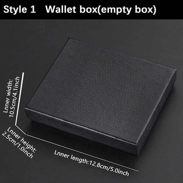 Custom Wallets Men High Quality PU Leather for Him Engraved Wallet
