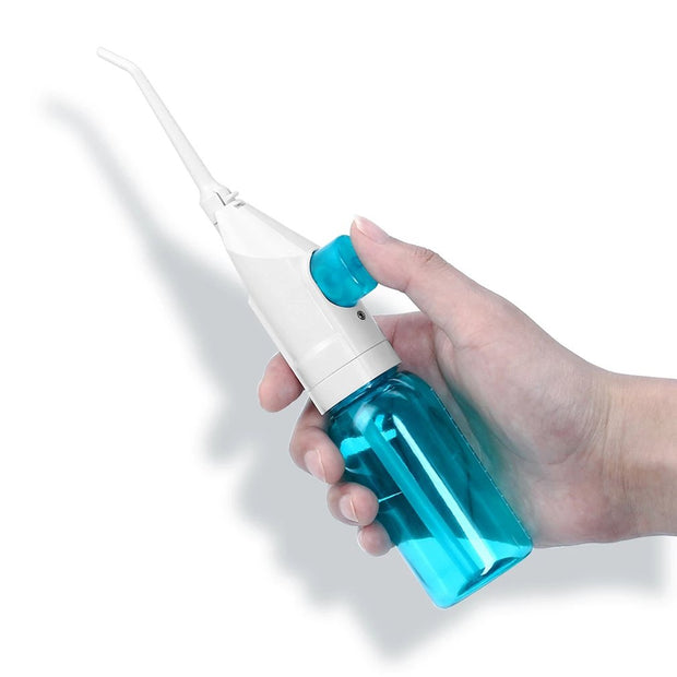 80ml  2 Tips Oral Irrigator Dental Hygiene Portable Nasal Water Flosser